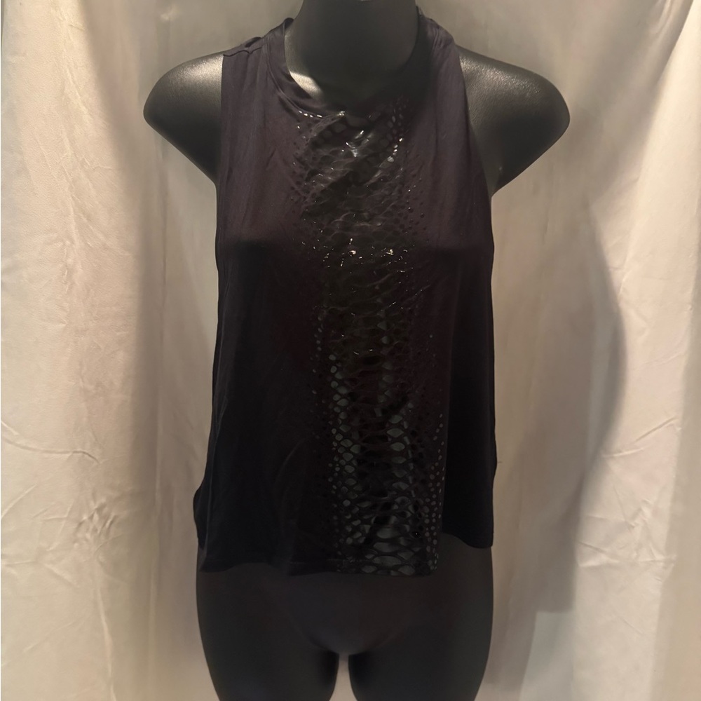 Ultracor Black Textured Tank Top